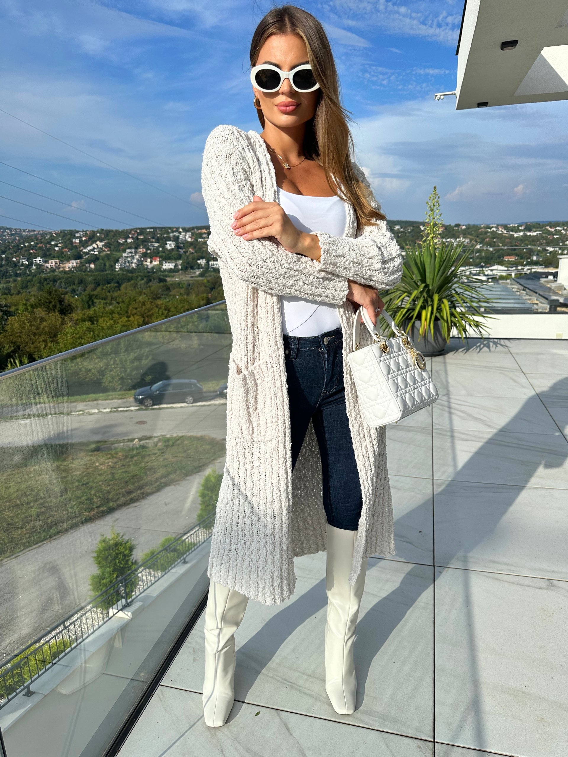 themood - Anina nyers kardigán