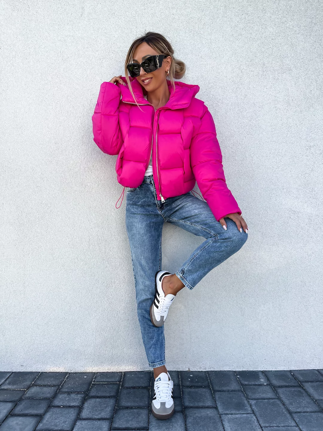 themood - Aurore pink kabát